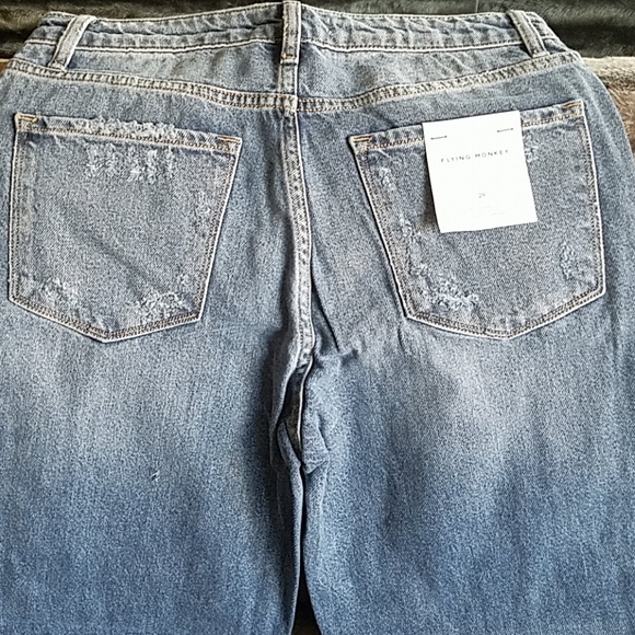 FLYING MONKEY Distressed Jeans - Picture 10 of 12